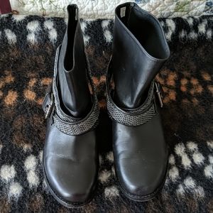 Michael Kors Leather Ankle Booties